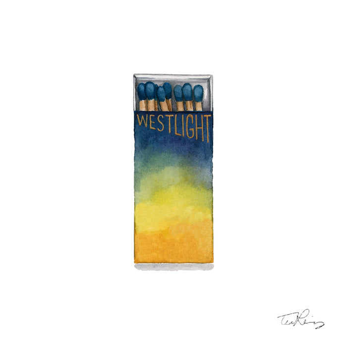Westlight Matchbook Print