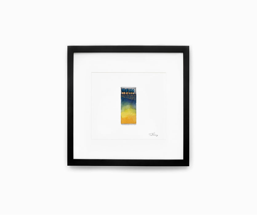Westlight Matchbook Print