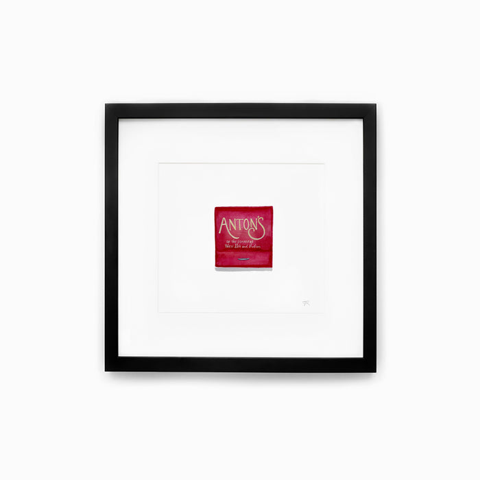 Anton's Matchbook Print
