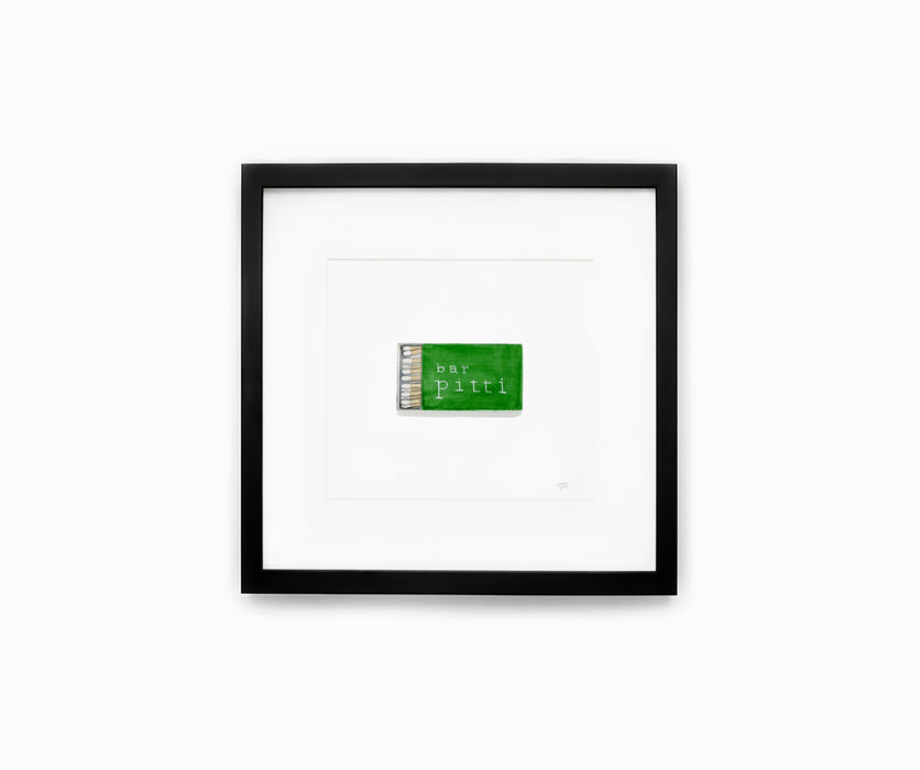 Bar Pitti Matchbook Print