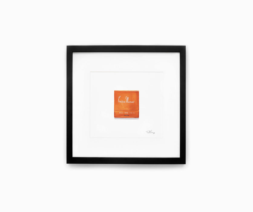 Chateau Marmont Matchbook Print