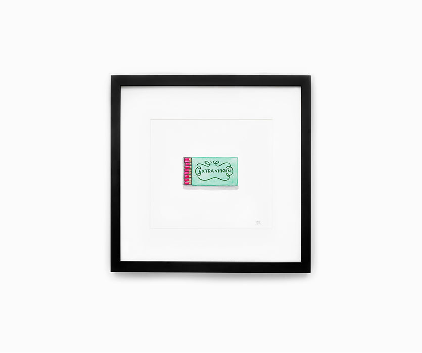 Extra Virgin Matchbook Print
