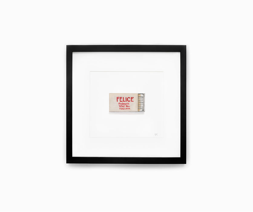 Felice Matchbook Print