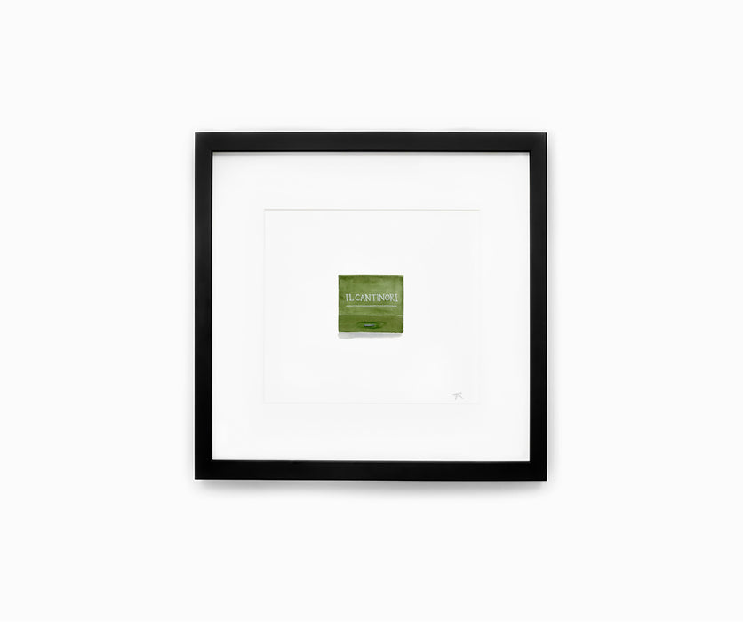 Il Cantinori Matchbook Print