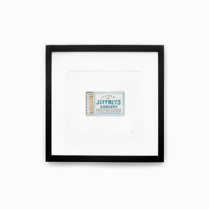 Jeffrey's Grocery Matchbook Print