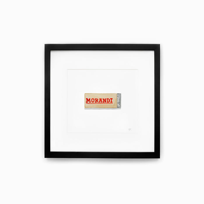 Morandi Matchbook Print