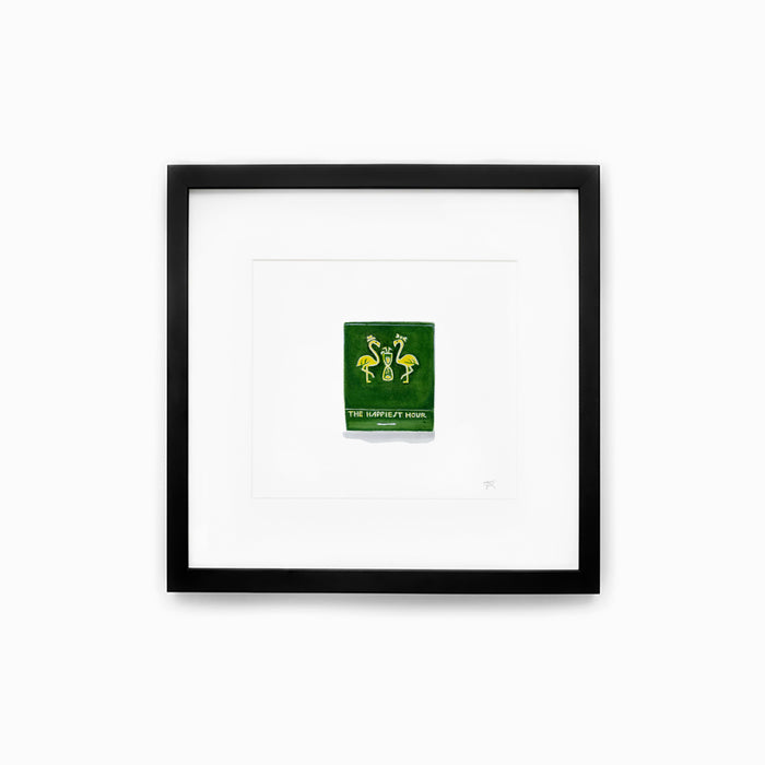 The Happiest Hour Matchbook Print