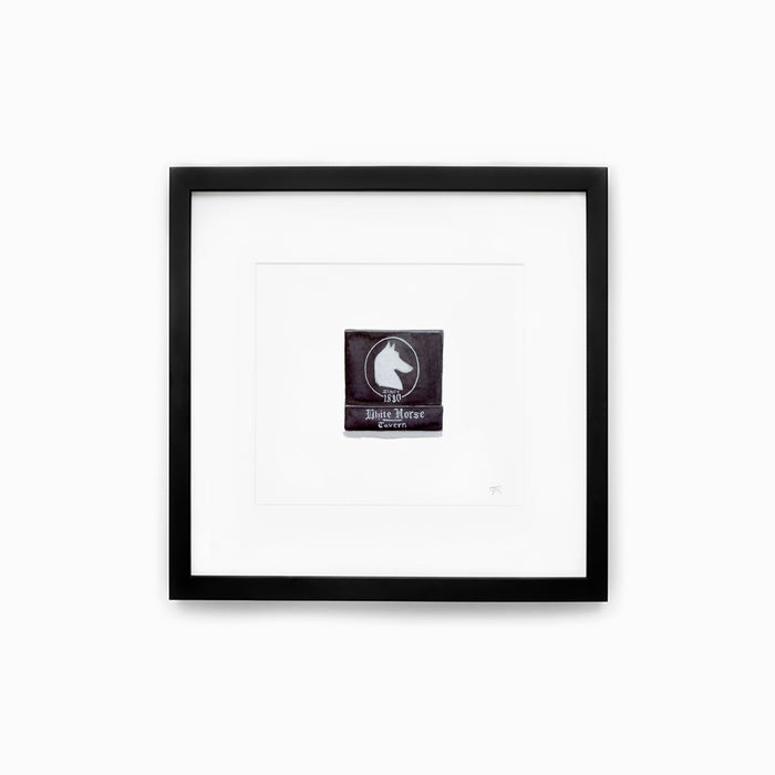 White Horse Tavern Matchbook Print